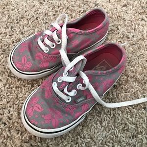 Toddler Vans- size 8
